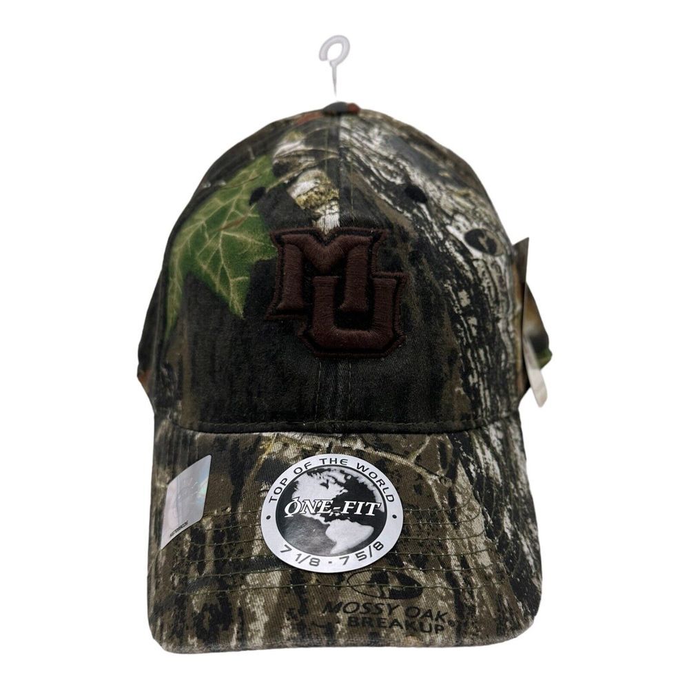NWT TOTW Marquette Golden Eagles Camo Stretch Fit Hat Cap Sz L/XL 7 1/8 - 7 5/8